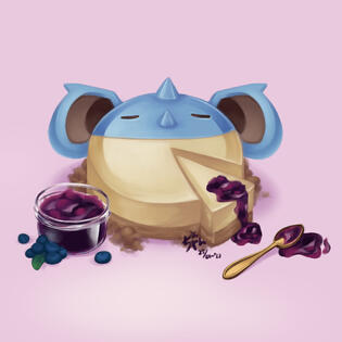 Nidoqueen Cheesecake